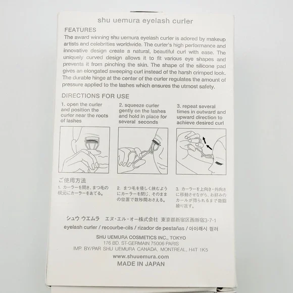 NWT Shu Uemura Eyelash Curler with Silver Finish - Picture 3 of 6